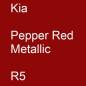 Preview: Kia, Pepper Red Metallic, R5.